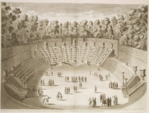 Bosquet du Salle de Bal, Versailles, ca. 1715 door French School
